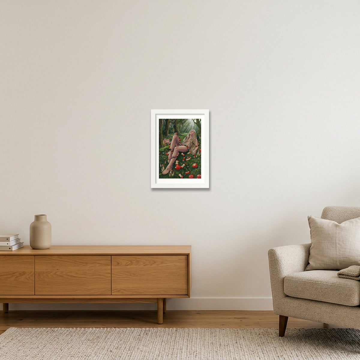 Eve 3 — A4 (21×30cm, 8×12") White Frame