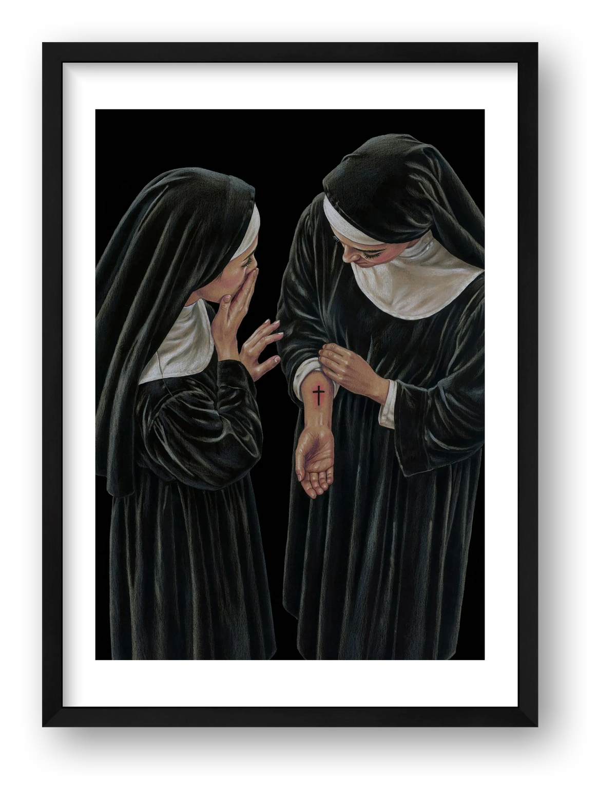 Bearing Witness — framed
