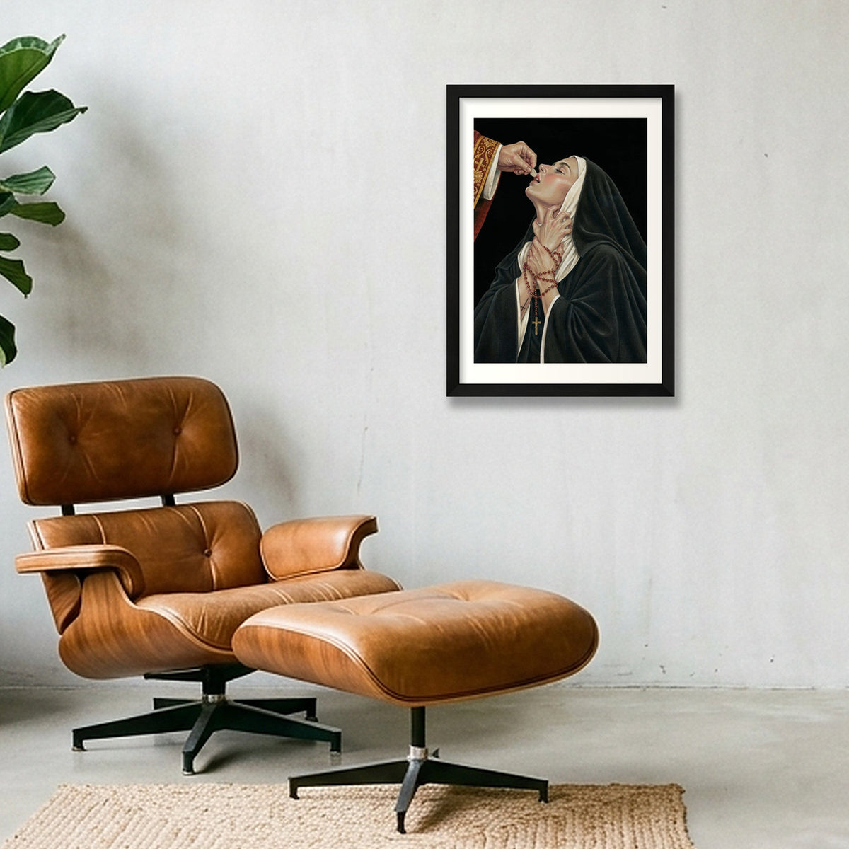 And Yet — A3 (30×42cm, 12×17") Black Frame