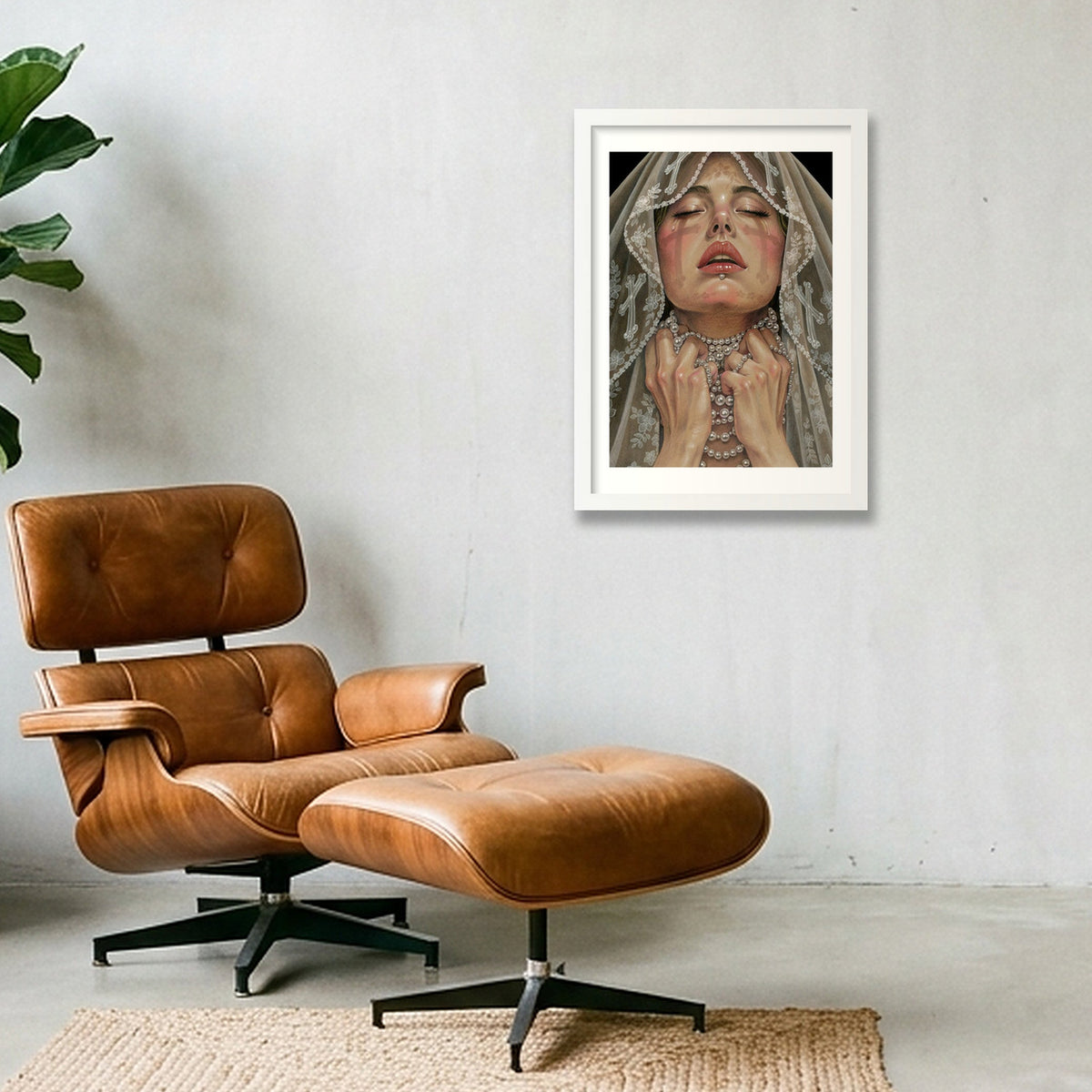 Rapture 2 — A3 (30×42cm, 12×17") White Frame