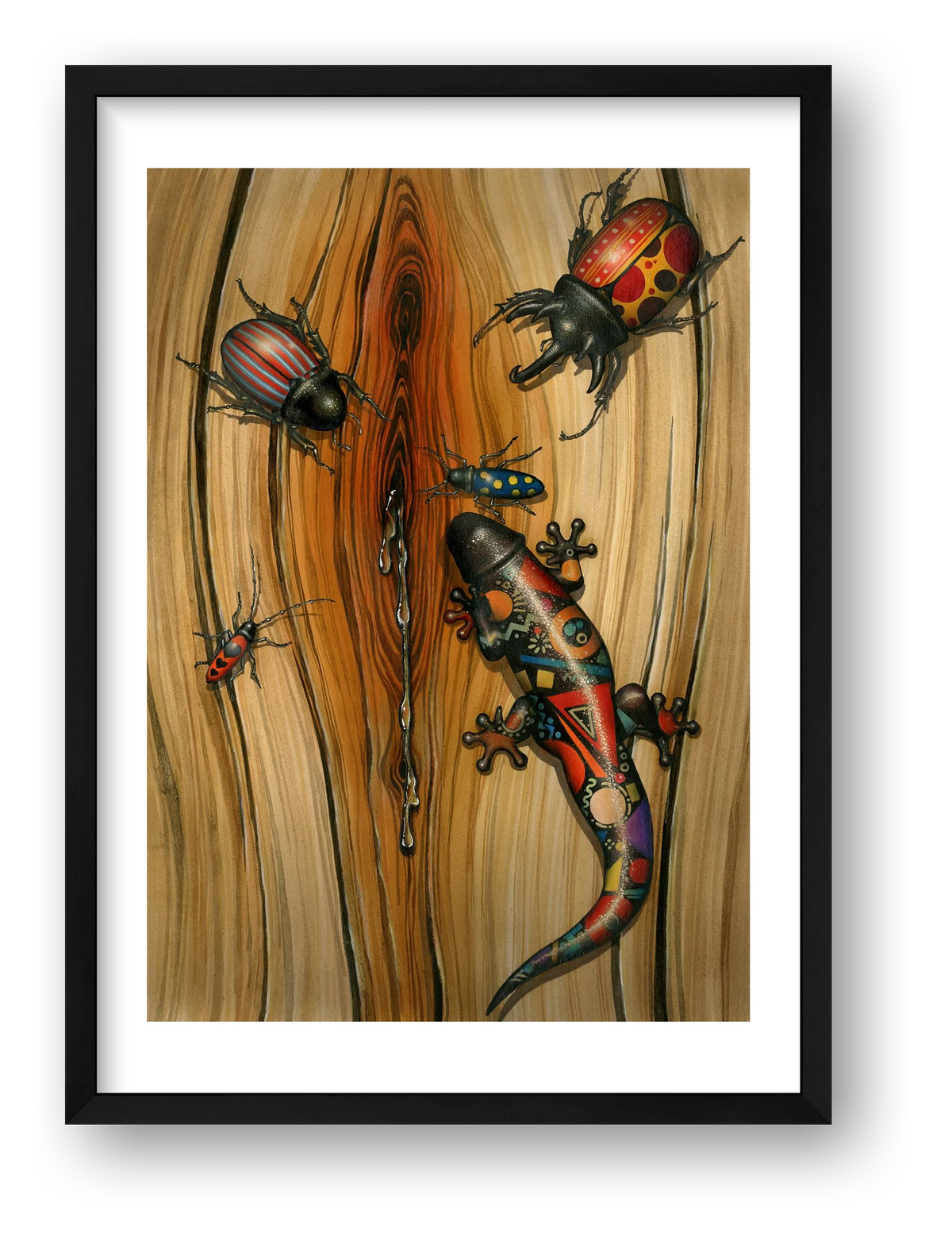 An Invitation — framed