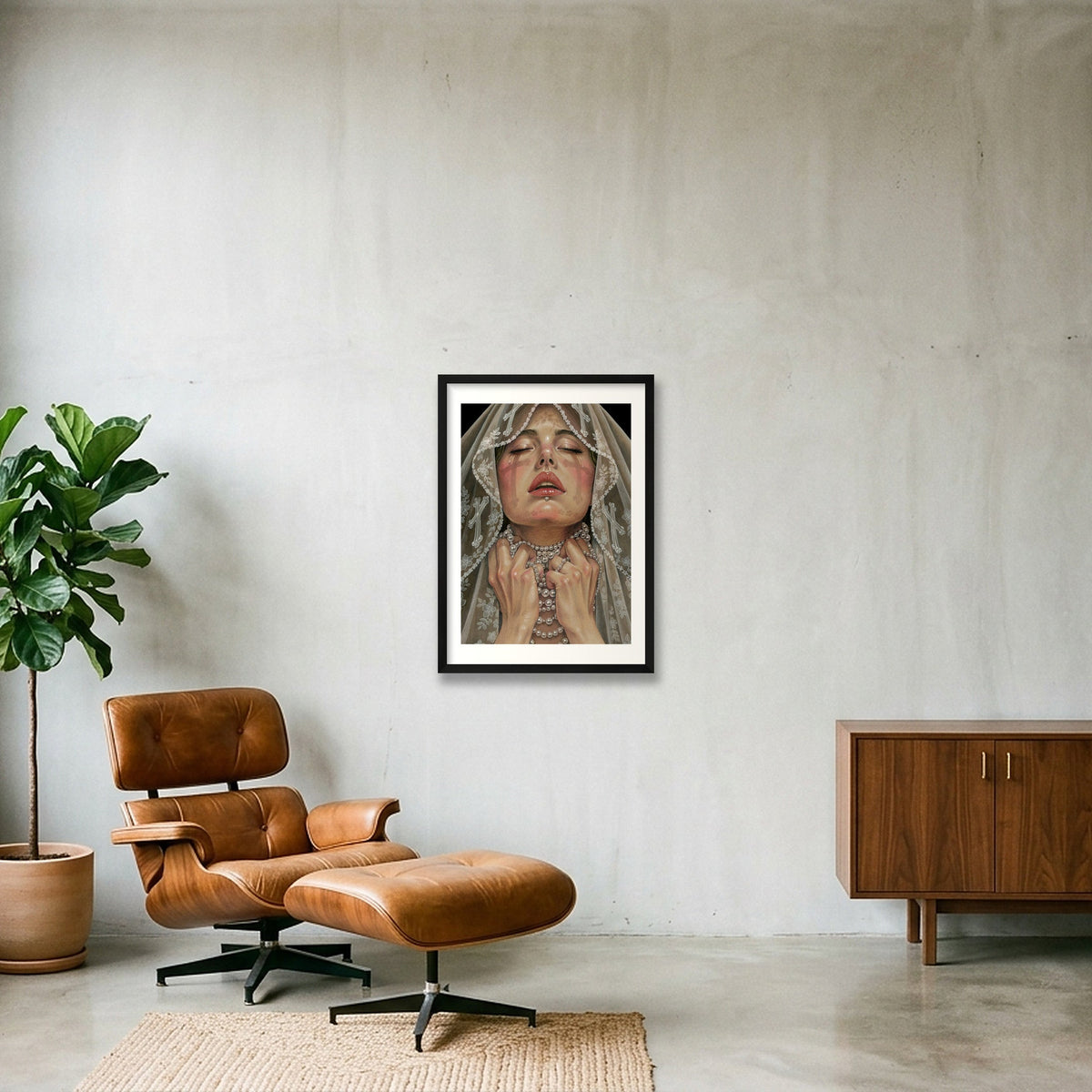 Rapture 2 — A2 (42×59cm, 17×23") Black Frame