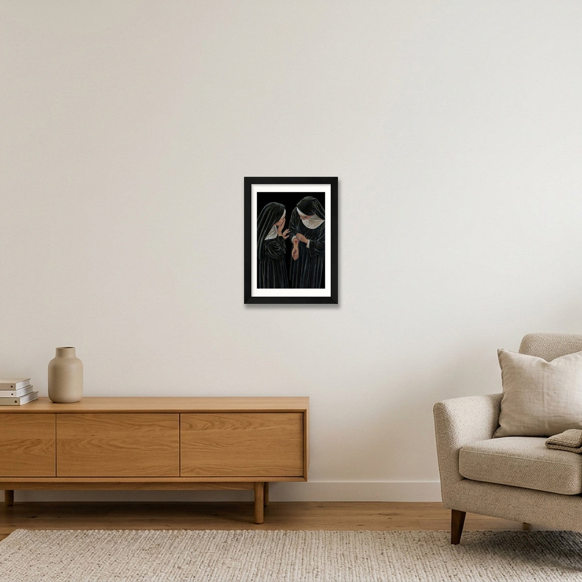 Bearing Witness — A4 (21×30cm, 8×12") Black Frame