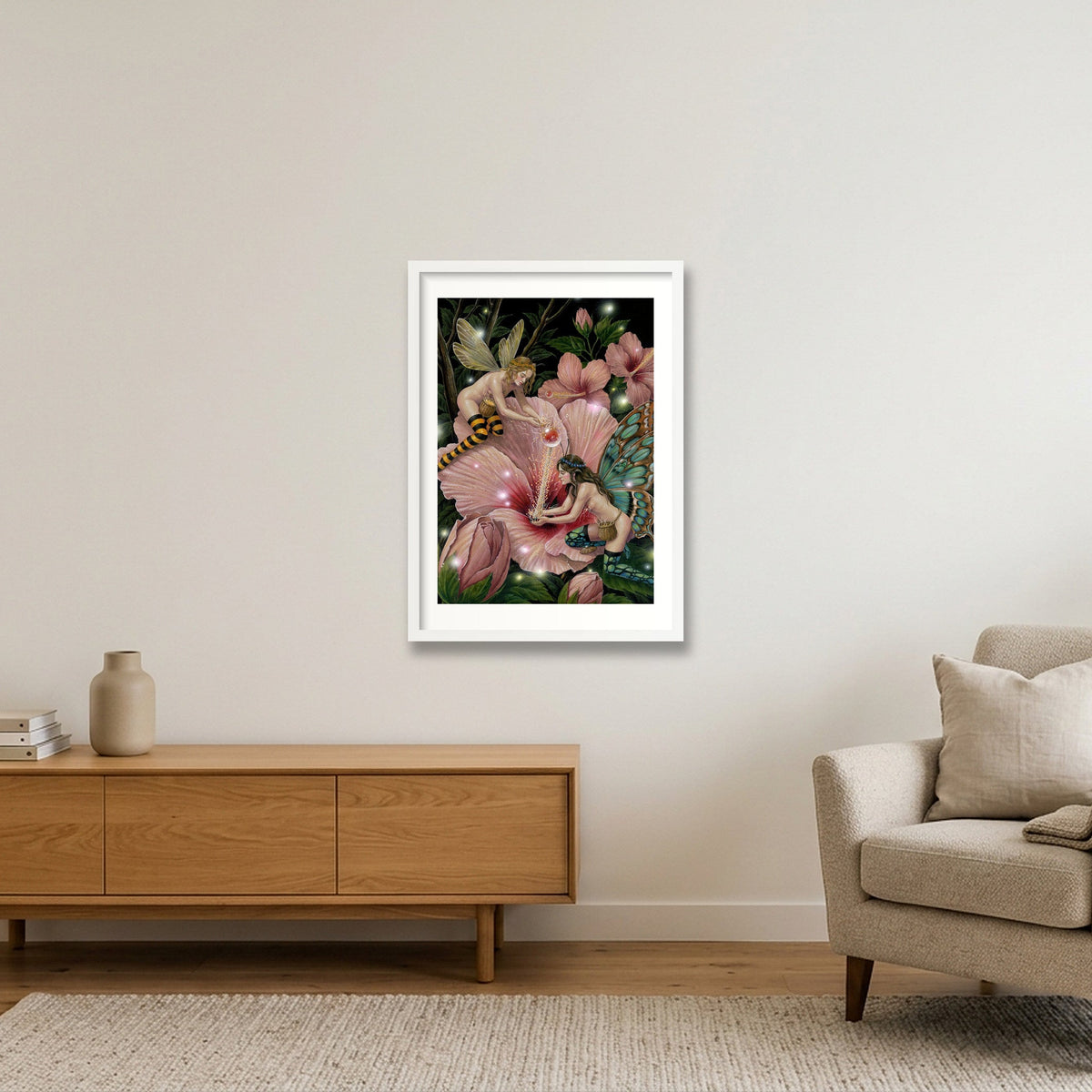 Matchmakers — A2 (42×59cm, 17×23") White Frame