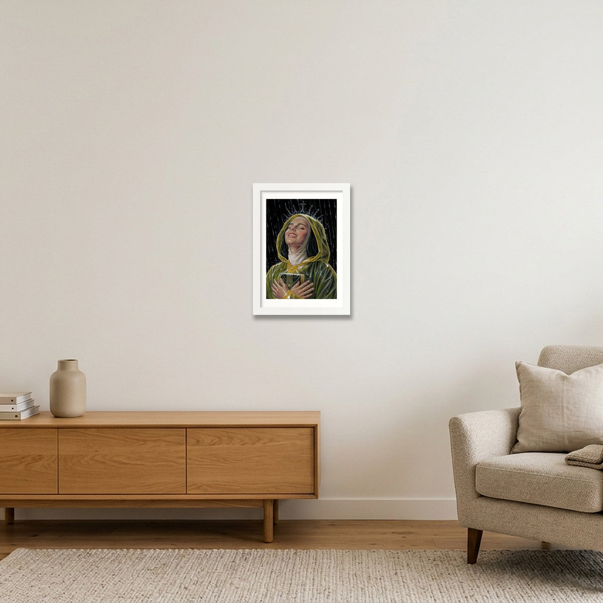 Coronation — A4 (21×30cm, 8×12") White Frame