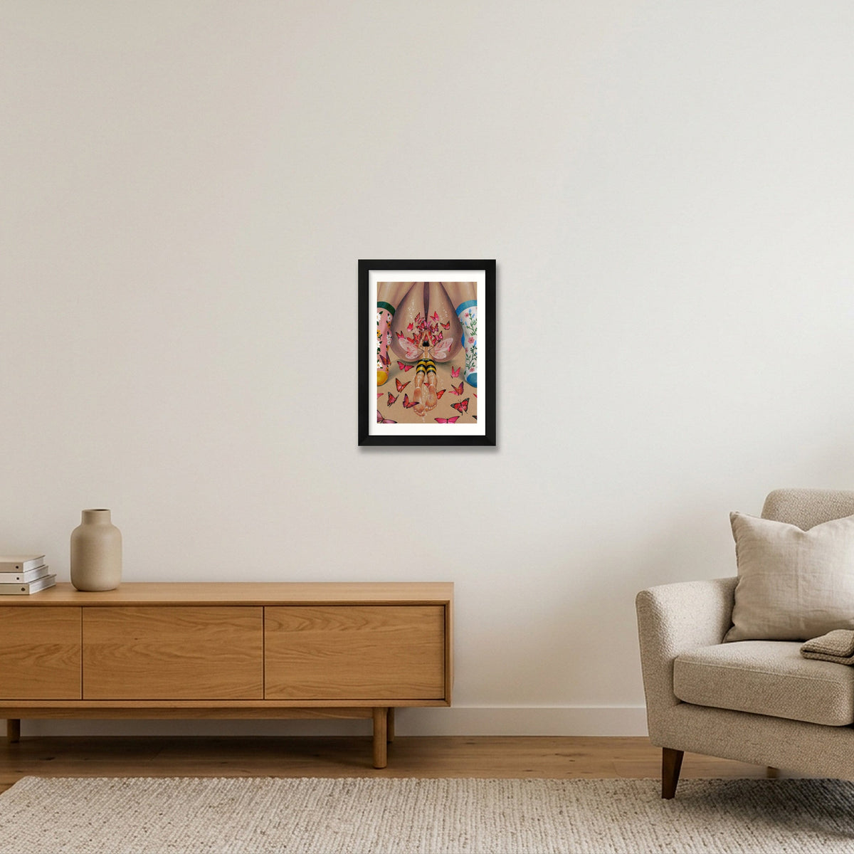 Into You 4 — A4 (21×30cm, 8×12") Black Frame