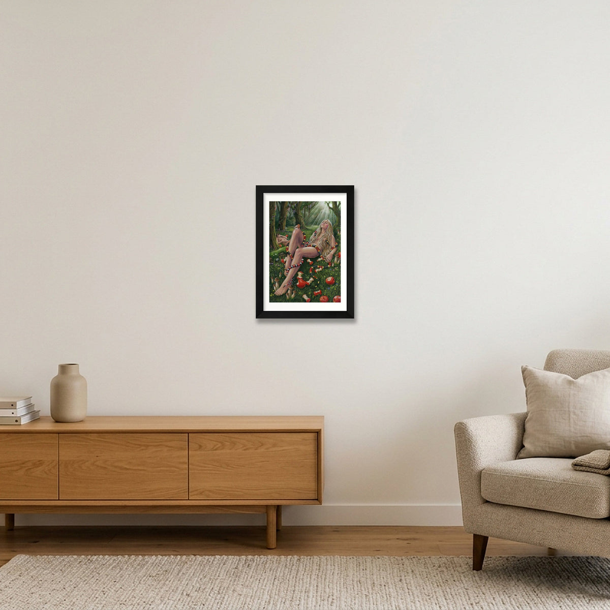 Eve 3 — A4 (21×30cm, 8×12") Black Frame