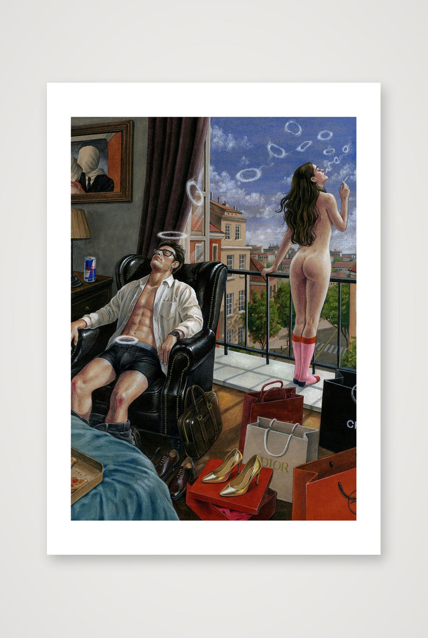 Daydreaming 8 — A2 (42×59cm, 17×23") Print only