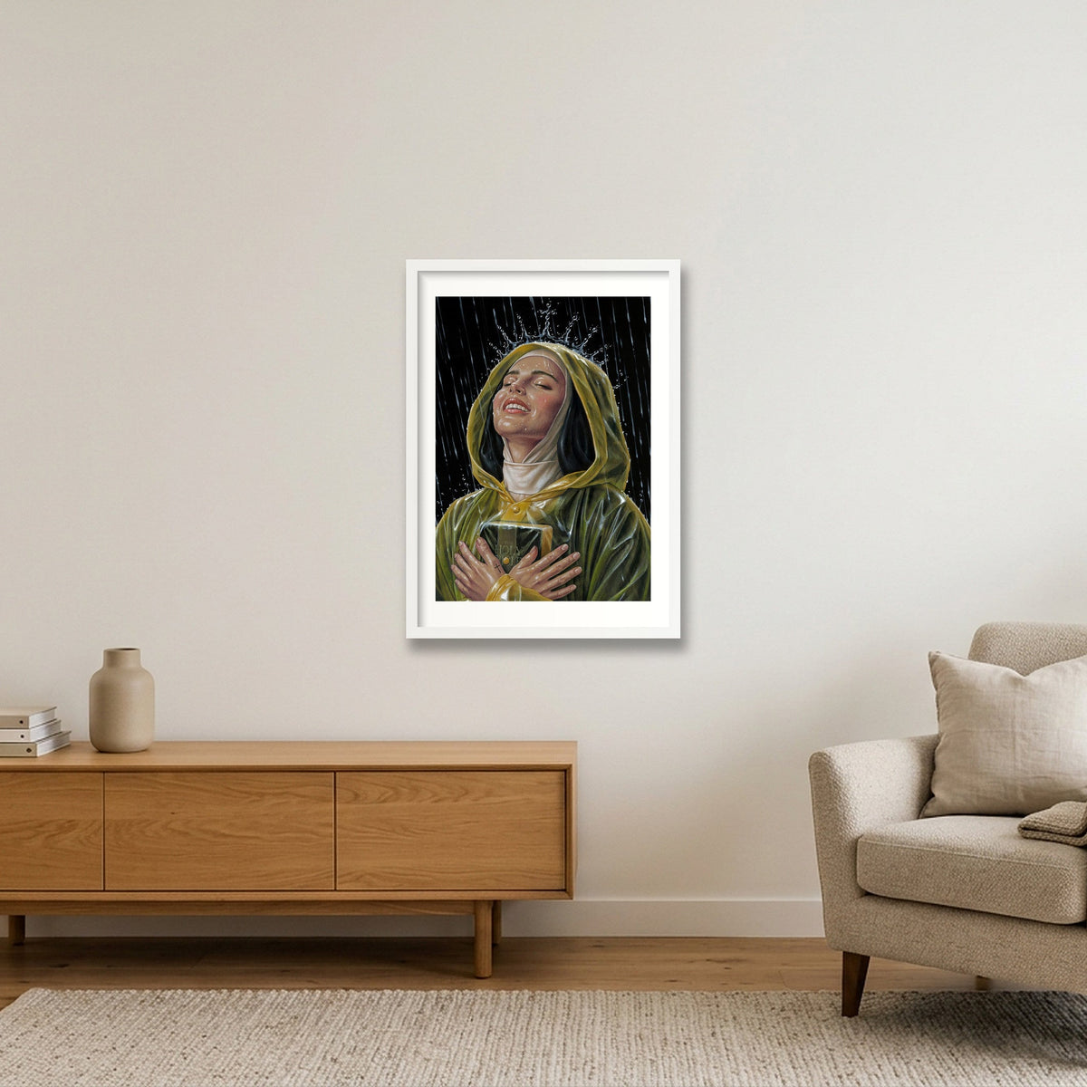 Coronation — A2 (42×59cm, 17×23") White Frame